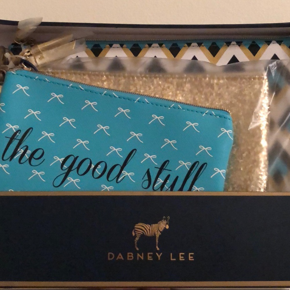 Dabney Lee 3 Piece Set Cosmetic/Makeup Bags